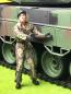 1:16 Leopard Panzer Soldat Handbemal