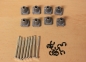 ASIATAM Metall Stützrollenhalter für Panzer IV