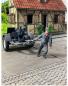 3 Deutscher Soldat 1:16 und Flak 36 mit Anhänger handbemalt