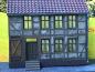 1:35 Handarbeiten Fachwerkhaus 24cm lang 5cm tief.21cm hoch.