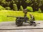 2,8 cm schwerer Panzerbüchse 41 (sPzB 41) mit 2 Figuren 1:16 handbemalt