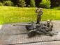 2,8 cm schwerer Panzerbüchse 41 (sPzB 41) mit 2 Figuren 1:16 handbemalt