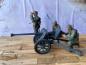 2,8 cm schwerer Panzerbüchse 41 (sPzB 41) mit 3 Figuren 1:16 handbemalt