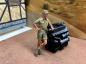 ASIATAM Deutsche Figur 1:16 handbemalt