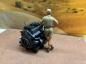 ASIATAM Deutsche Figur 1:16 handbemalt