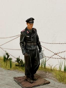 Kommandant, Figur für Panzer 1:16 unbemalt ( KD-10) aus 3 resin 3 d drucker