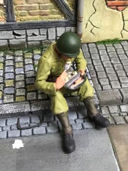 Hanbemalt US Soldaten 1:16 ( MJT-6)