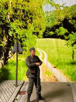 Deutsche Figur TF-D26 unbemalt 1:16