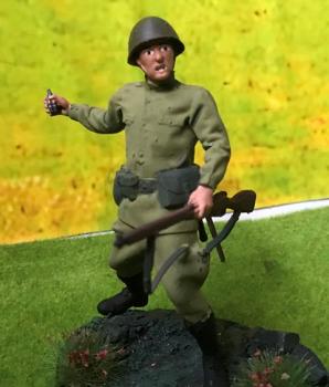 Hand bemalt Russicher Soldaten 1:16