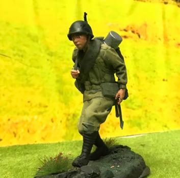 Hand bemalt Russicher Soldaten 1:16