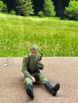Russicher Soldaten 1:16 aus 3 d drucker noch nicht bemalt