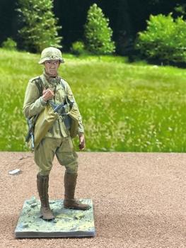 Deutsche Figur (TF-321) unbemalt 1:16