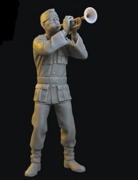 ASIATAM Deutsche Figur 1:16 unbemalt ( FZ-37)