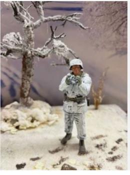 ASIATAM Winter Wehrmacht Figur 1:16 unbemalt