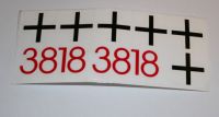 Decal für Tiger von Heng Long 1 : 16