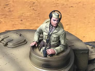 Afrika Korps Deutsche Panzerbesatzung 1:16 ( AFW-3) unbemalt