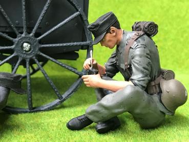 ASIATAM Deutsche Figur 1:16 Handbemalt ( MF-FZ6)