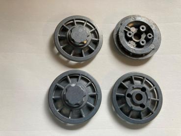 2 Metall Leitrad von Tamiya Tiger I 1:16
