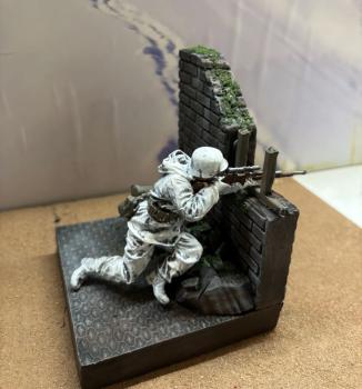 1:16 Handbemalt German Sniper Diorama