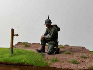 ASIATAM Deutsche Figur 1:16 unbemalt ( TF-FZ7)