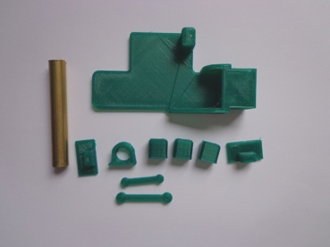 3 D drucker Rohrhalterung umzurüsten Servobetrieb HL Panther