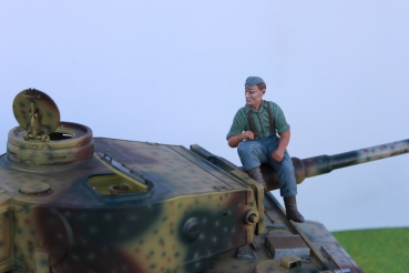 Deutsche Figur(TF-D4) unbemalt 1:16