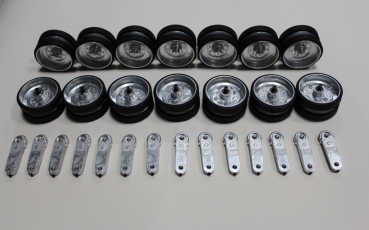 Metall Laufrollen set für HL Leopard 1:16