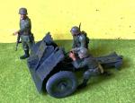7,5cm LeIG 18 Kraftzug mit 3 Figuren 1:16