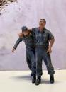 2 Wehrmacht Figuren 1:16 handbemalt